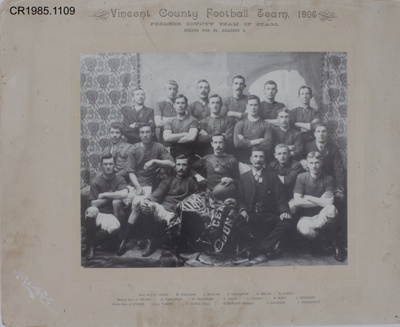 Photograph, Vincent County Football Team 1906 image item