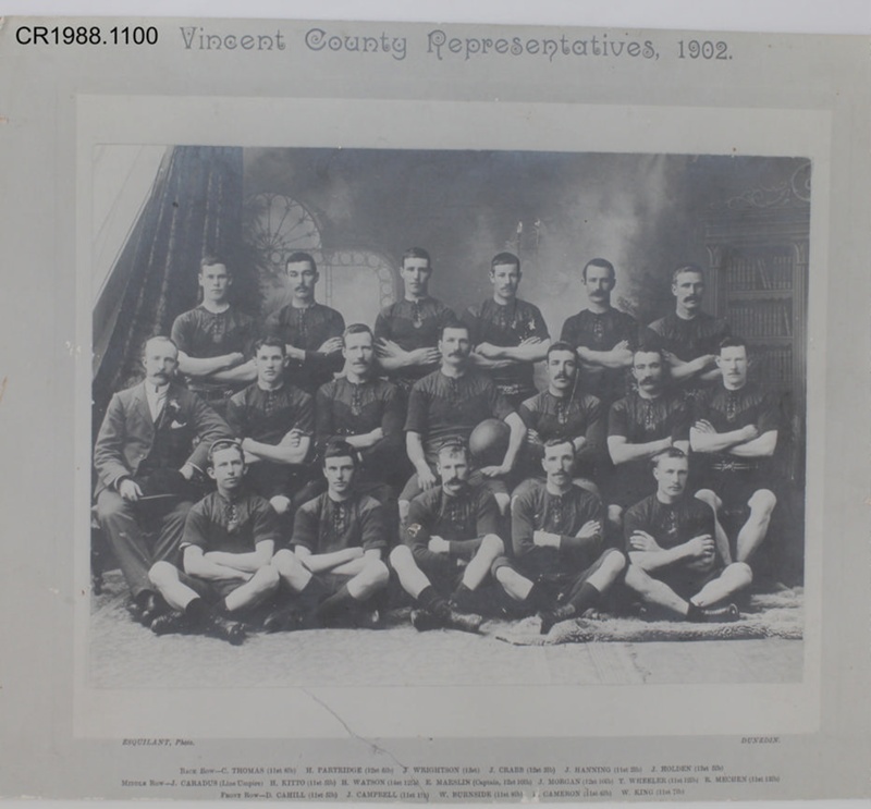 Photograph, Vincent County Football Representatives 1902