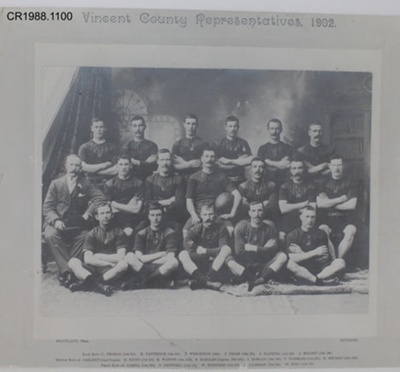 Photograph, Vincent County Football Representatives 1902 image item