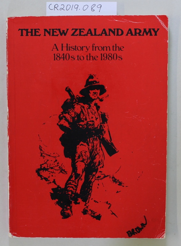 Book, THE NEW ZEALAND ARMY A History from the 1840s to the 1980s; Major