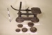 Set of scales and weights; Crane Foundry; Unknown; CR1977.903  