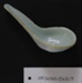 Chinese porcelain spoon; Unknown maker; Unknown; CR2020.042.7