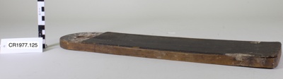 Knife cleaning board; Unknown maker; unknown; CR1977.125 