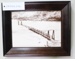 Photograph of flooding at Deadman's Point Bridge, C romwell, 1919, framed; Unknown; 1919; CR2003.034