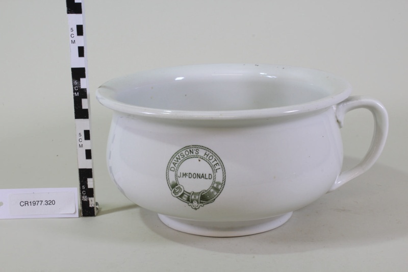 Chamber pot; Grindley, England; c1900; CR1977.320 eHive