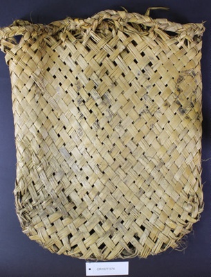 Maori kete; Unknown maker; Unknown; CR1977.574