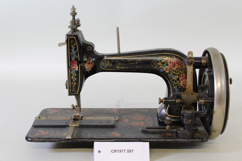 Sophast Lockstitch sewing machine; CR1977.597 eHive