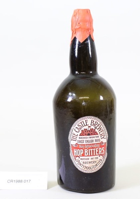 Beer bottle; Unknown maker; Unknown; CR1988.017