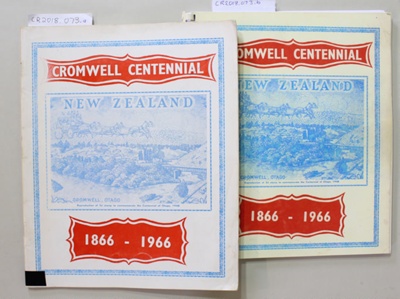 Book, CROMWELL CENTENNIAL
1866-1966; Cromwell Centennial Booklet Committee; Unknown; CR2018.073