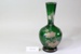 Victorian green glass vase; Unknown maker; Unknown; CR2008.008.11