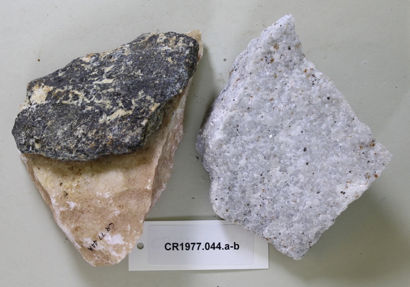 Rock specimen Marble; CR1977.044 on NZ Museums