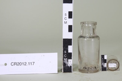 Bottle; Unknown maker; Unknown; CR2012.117 