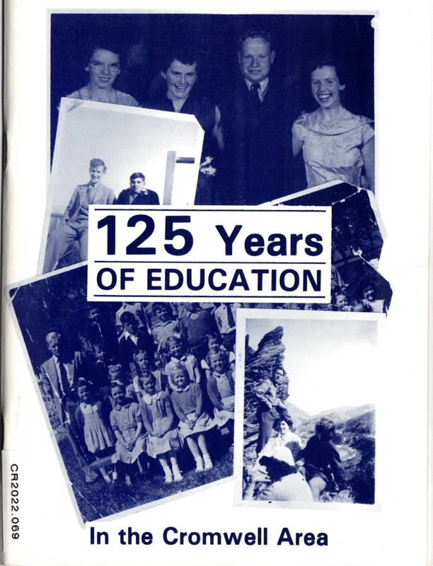 Booklet, 125 Years of Education in the Cromwell Area