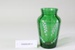 Victorian green glass vase; Unknown maker; Unknown; CR2008.008.14 