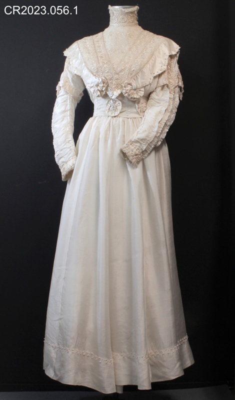 Wedding dress, Polly Hancock and Robert Toms 1911