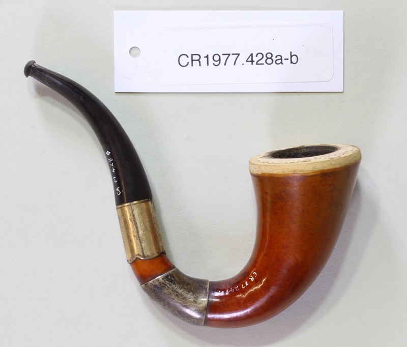 Smoker's pipe; A B & Co.; Unknown; CR1977.428 on NZ Museums