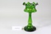Victorian green glass vase; Unknown maker; Unknown; CR2008.008.12 