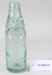 Pale green aerated water bottle ; Lane & Co., Dunedin; Unknown; CR1988.040