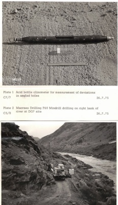 Photographs, Clyde Dam Era Investigations 1975 to 1994 image item