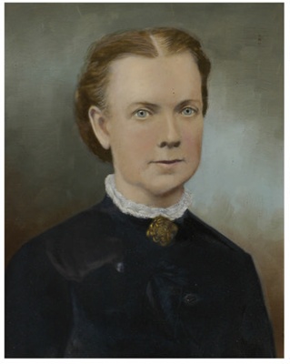 Photograph (painting?), Mrs James Scott, nee Mary Ann Warburton; CR1980 ...