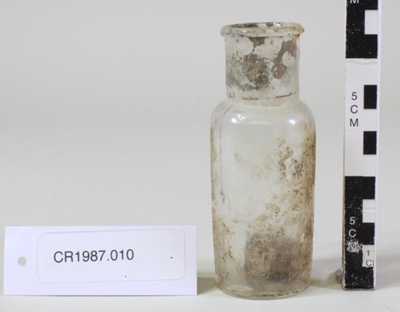 Chinese medicine bottle; Unknown maker; Unknown; CR1987.010