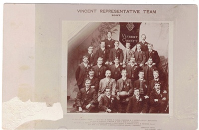 Photograph, Vincent Representative Football Team 1907 image item