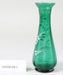 Victorian green glass vase; Unknown maker; Unknown; CR2008.008.3