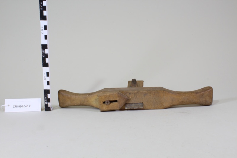 J. Stewart moulding plane; J. Stewart; CR1986.046.2 eHive
