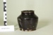 Chinese glazed vegetable container with lid or small dish (unglazed); Unknown maker; Unknown; CR1987.004