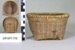 Chinese cane basket