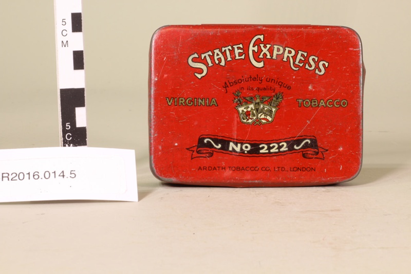 tobacco of london ltd State Express tobacco tin; Ardath Tobacco Co Ltd, London; CR2016.014.5