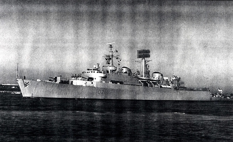 photograph of HMS Norfolk in 1972/73; photographer; SHHMGA899 eHive