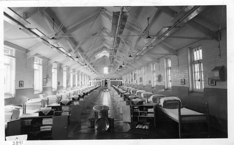 Photograph Of A Typical Messdeck At HMS Ganges Photographer Fisk R photograph-of-a-typical-messdeck-at-hms-ganges-photographer-fisk-r