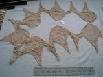 Lace - coffee coloured crocheted lace edging
; SH1968-3046