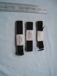 Shoe laces - three pairs Spa brand wide black shoe laces
; SH1968-3055