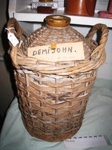 Demijohn in wicker basket
; SH1968-286