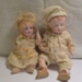 Boy and Girl Porcelain Dolls; SH1968-5509