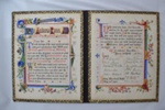 Illuminated Address presented to Dr Andrew Ross; SH68-1942