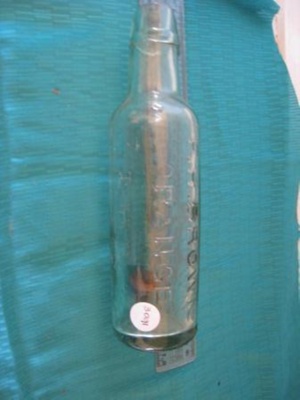 Bottle - clear cordial FH Brown Orange
; SH1968-3091