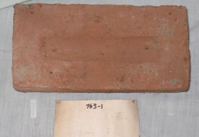 Brick - hand made by D W Starr 1880-1890
; SH1968-2024