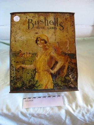 Bushells Tea Tin. c. 1939 ; SH68-455