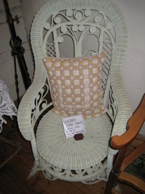 Seagrass Cane Chair, . 1880
; SH1968-1034