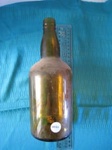 Bottle - brown - shaped - liquor
; SH1968-3082