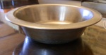 Tin Bowl; Unknown; c 1950; M16.1