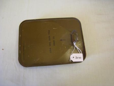 Tin - Army ration tin unopened with contents
; SH1968-3010