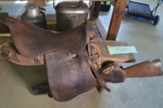 WWI Military Saddle