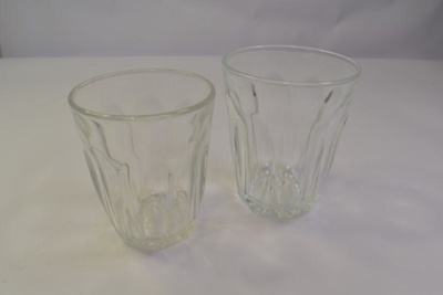 Drinking glasses; Duralex; CH22/139 (i) & (ii)