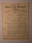 The Boston Medical Journal Medical & Surgical Journal; Massachusetts Medical Society; 2/06/1927; CH22/040