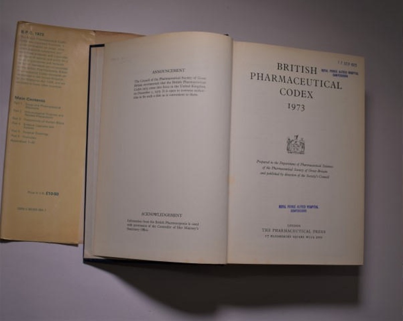 British Pharmaceutical Codex 1973 William Clowes Ltd CH22 050 EHive   7ce1eadaee8345c5acd3e47e887ce749 L 