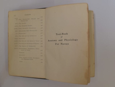 Text-Book of Anatomy and Physiology for Nurses; GP Putnam's Sons; 1917; CH22/035